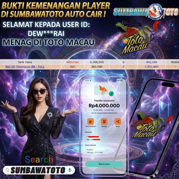 MENANG DI TOTO MACAU🔥